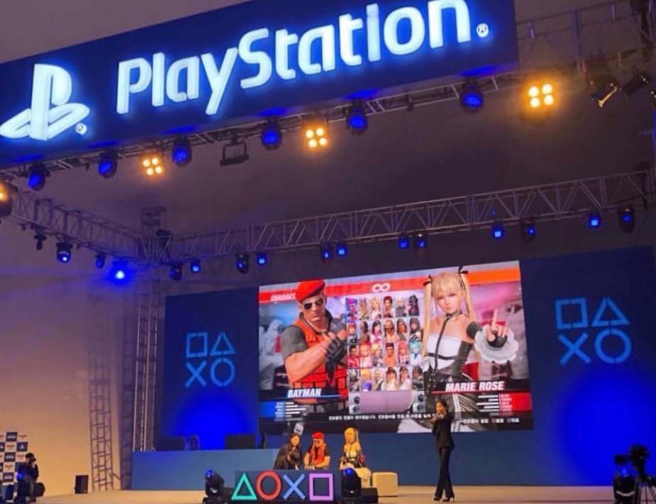 SONY 플레이스테이션 페스타 무대 MC